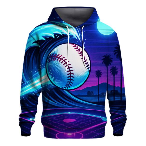 Coastal Night Rally Wave custom hoodies