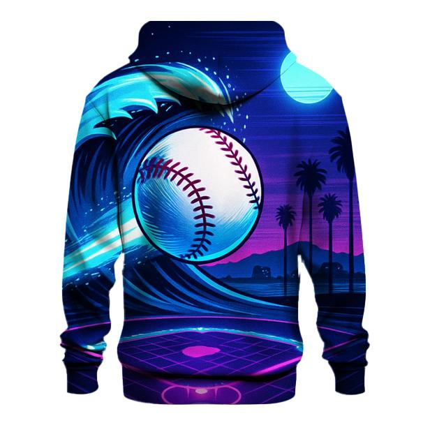 Coastal Night Rally Wave custom hoodies