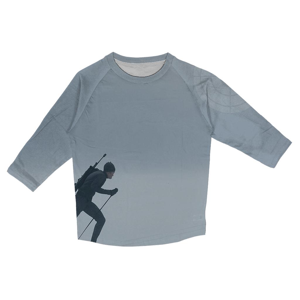 Nordic Biathlon Quiet Aim Norway printed three quarter sleeve shirts