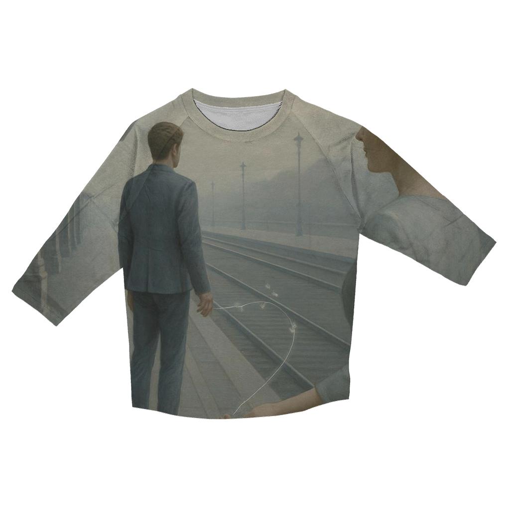 Even When I Left She Stayed The Thread That Never Snapped trendy 3/4 sleeve tops