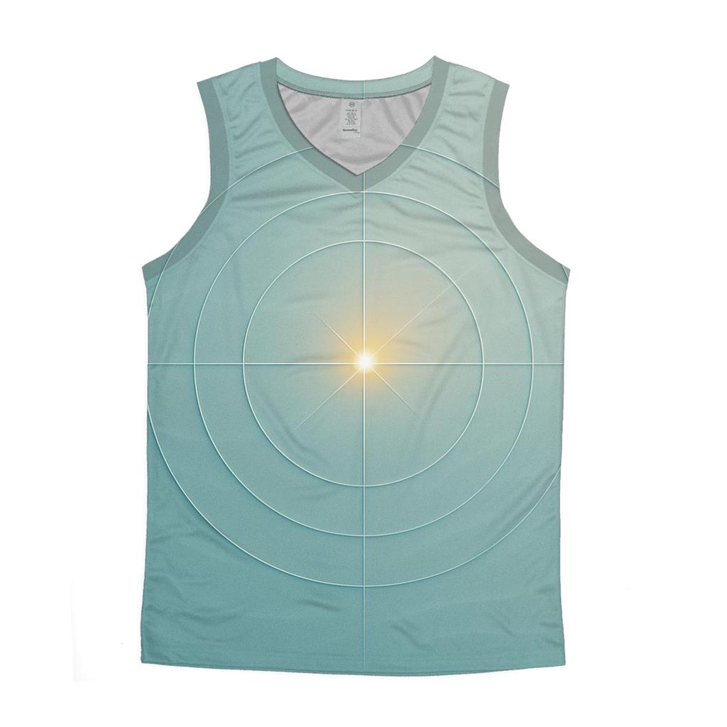 Compass Of Still Waters sports performance tank tops