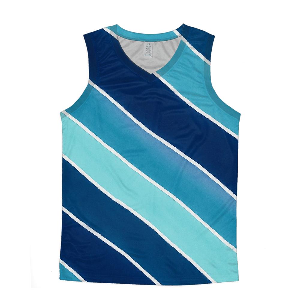 Arashi Comet Tail Diagonals custom tank tops