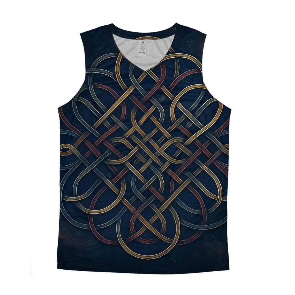Infinite Weave Nebula trendy fitted tank tops