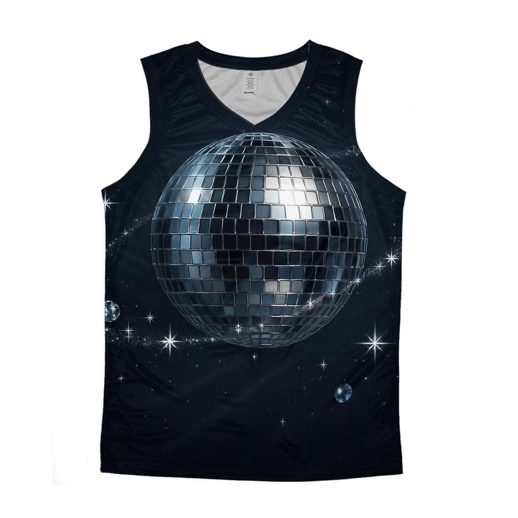 Midnight Disco Orbit custom tank tops