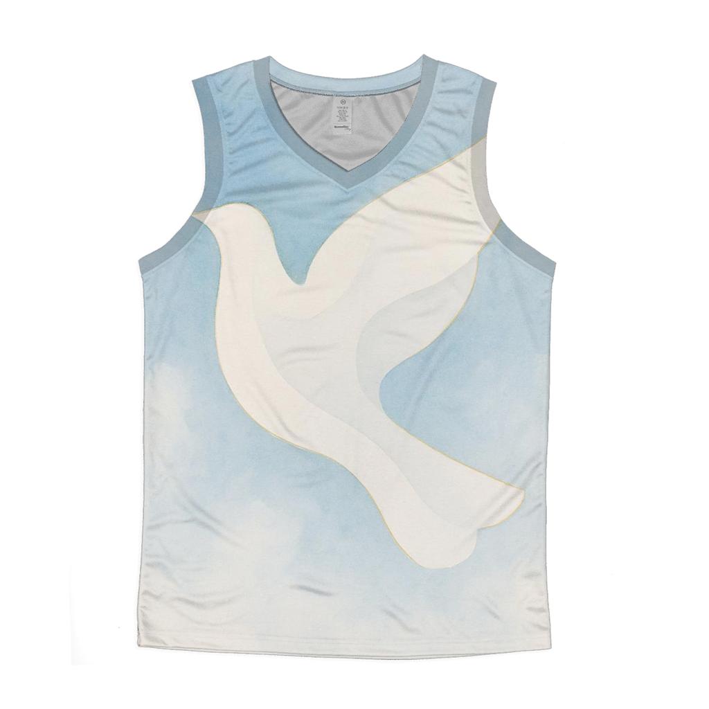 Dove Of Quiet Sky custom tank tops