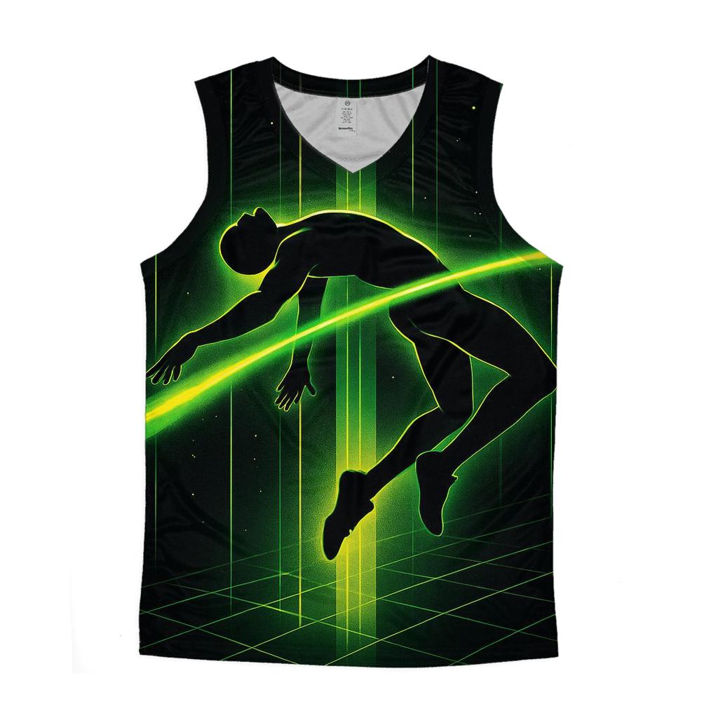 High Jump Gravity Break Jamaica trendy fitted tank tops