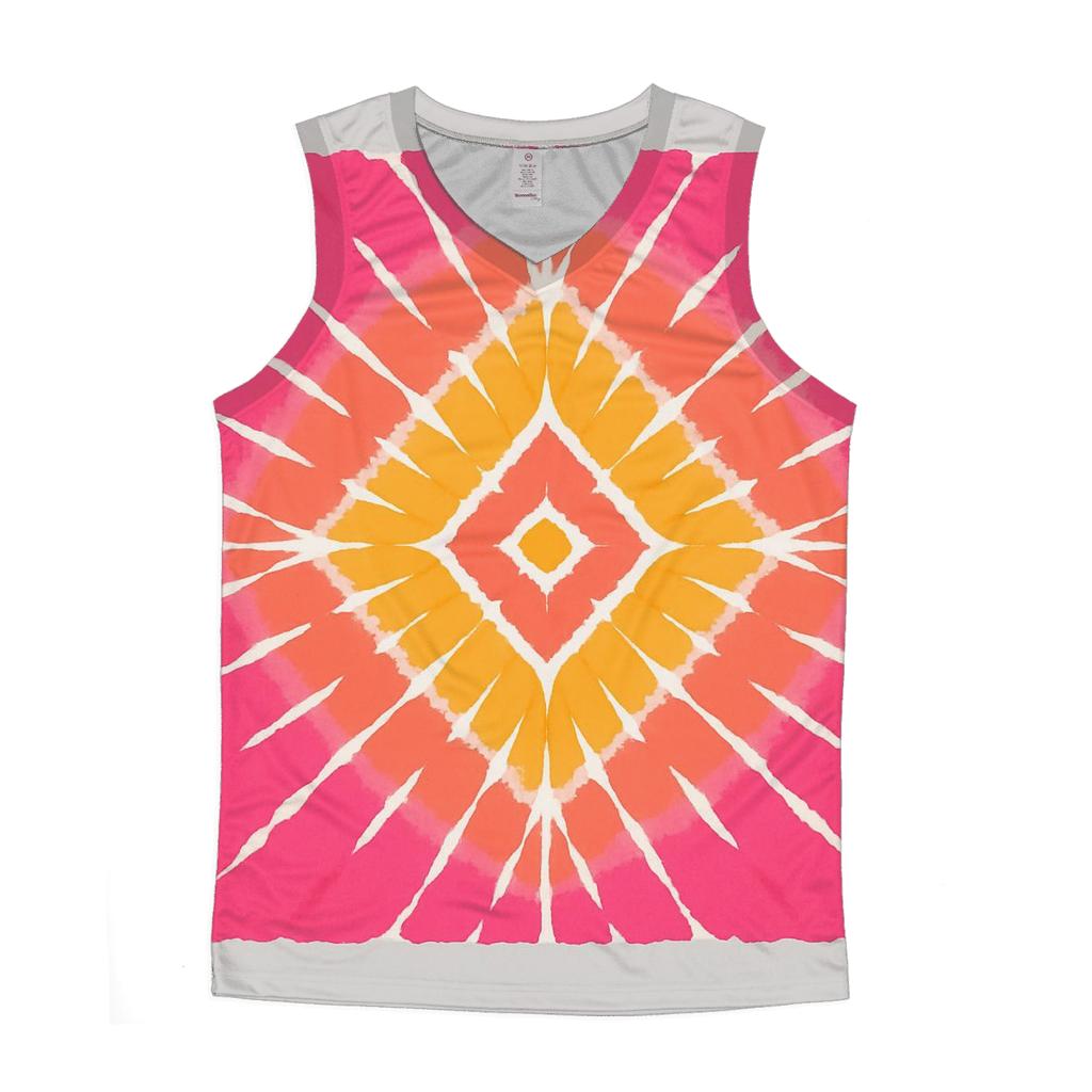 Mirror Fold Diamond Supernova Shards designer workout tanks