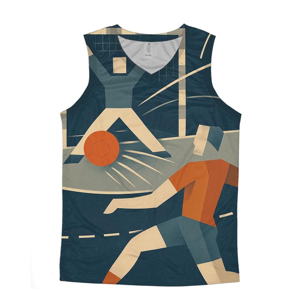Handball Clockwork Sprint Denmark personalized athletic tanks