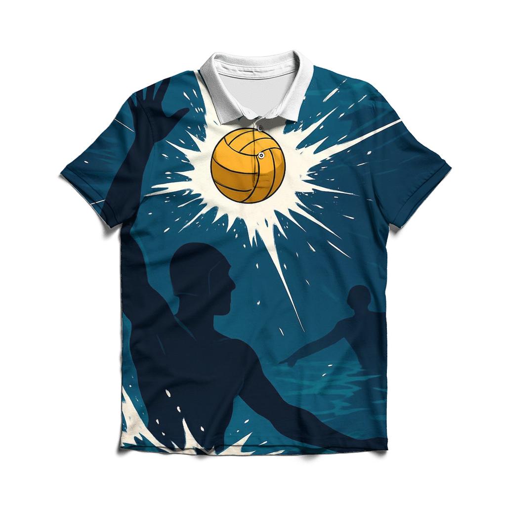 Water Polo Depth Charge Hungary personalized polo shirts