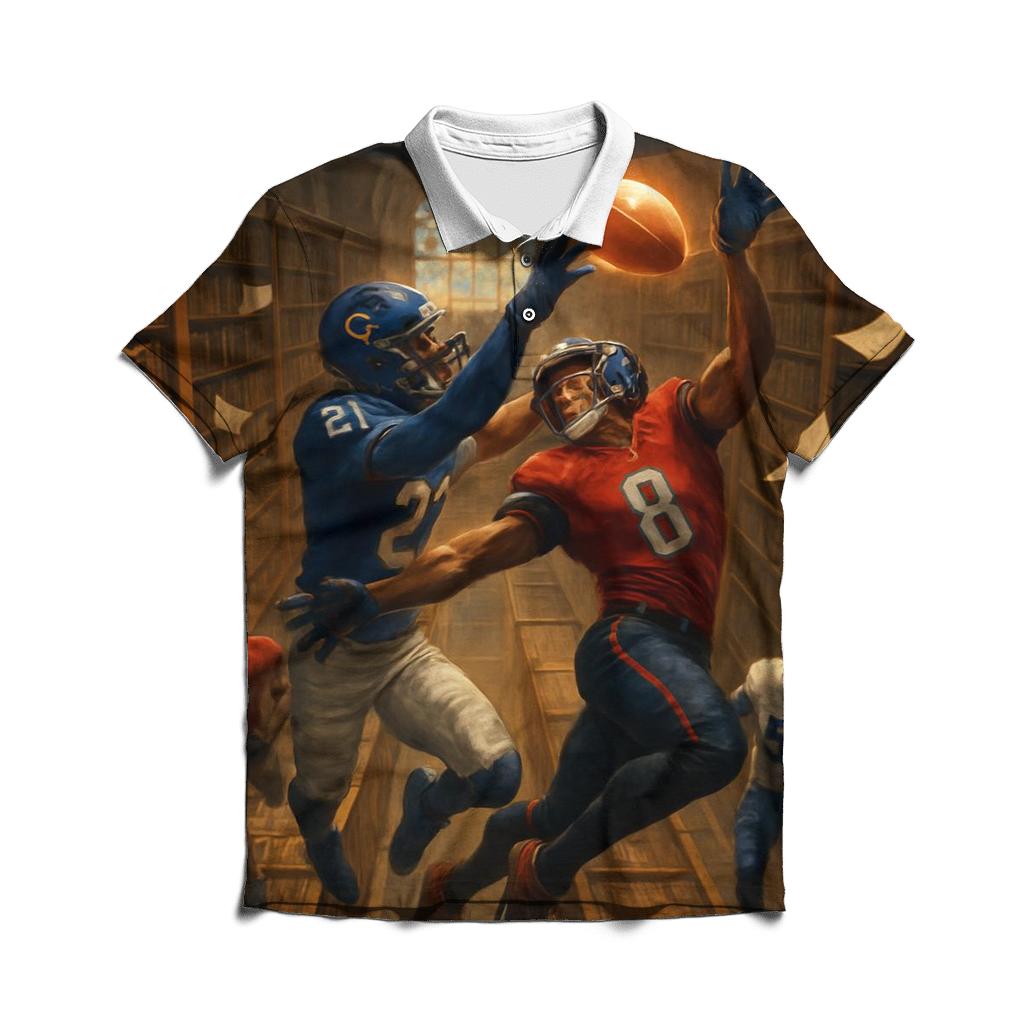 Library Of Playbooks Battle In A Grand Archive stylish collar polo tees