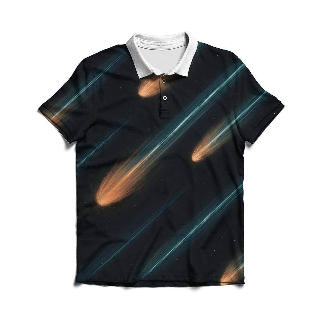 Comet Ion Fan Overpass personalized polo shirts