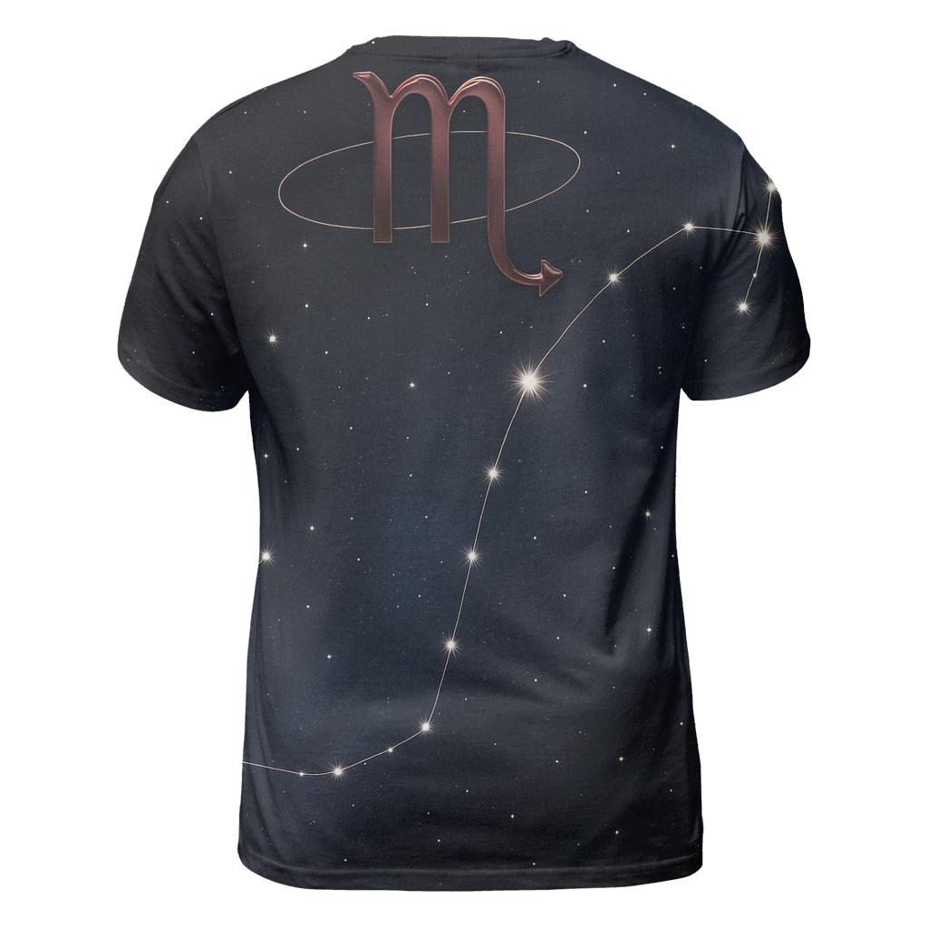 Scorpio Fixed Star Stinger Chart personalized full print shirts