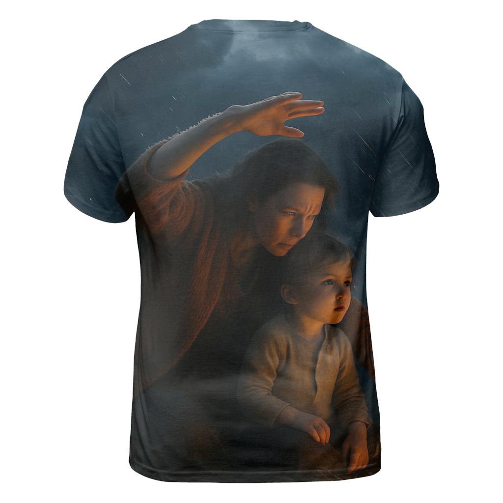 The Quiet Weather She Held Back So I Could Grow designer pattern shirts