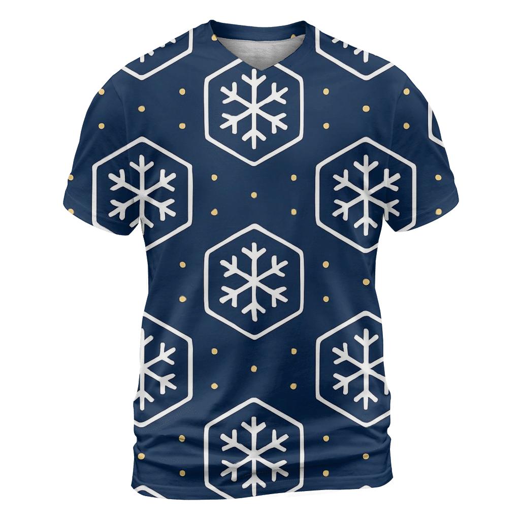 Snowflake Constellation Tessellation custom all-over print shirts