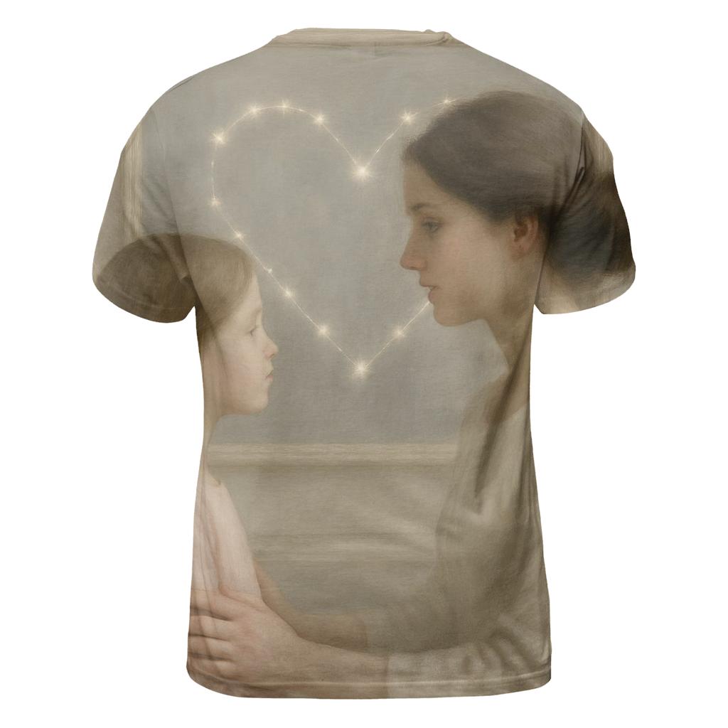 The Mirror She Never Held Up Only Reflected Love custom all-over print shirts