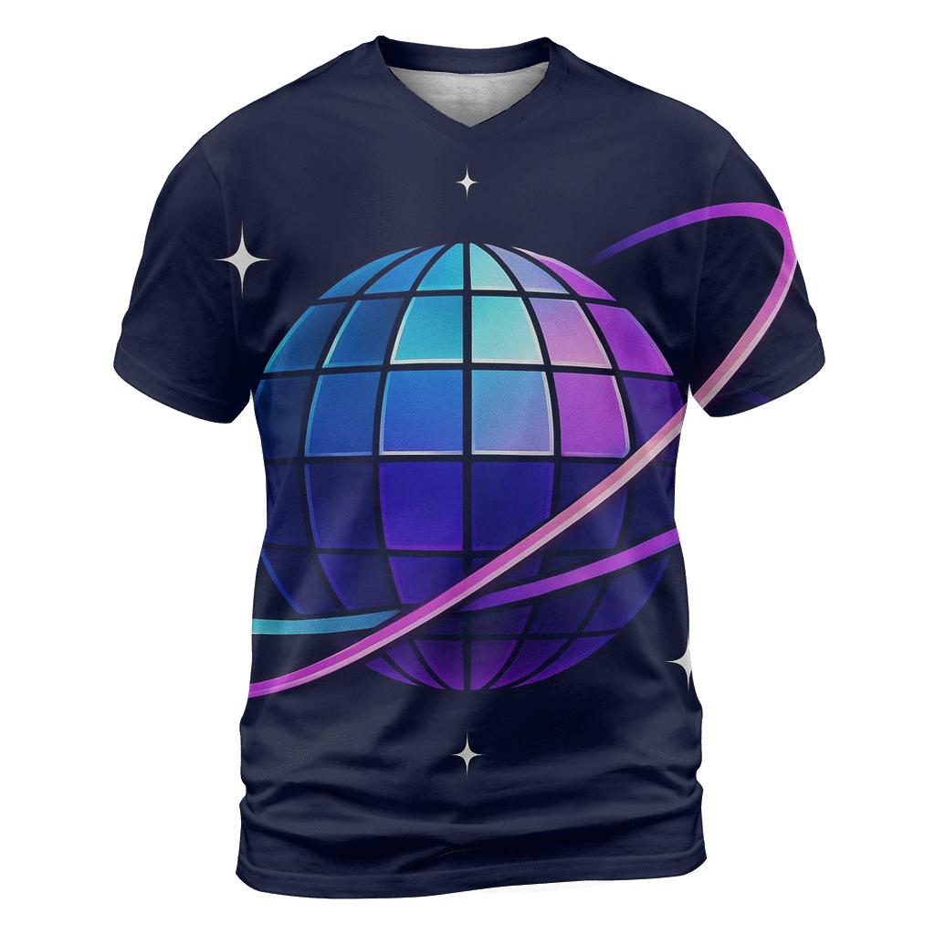 Disco Prism Orbit personalized full print shirts