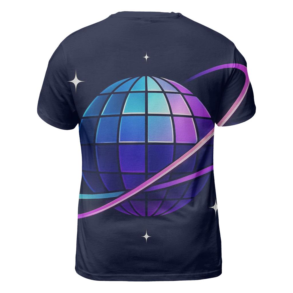 Disco Prism Orbit personalized full print shirts