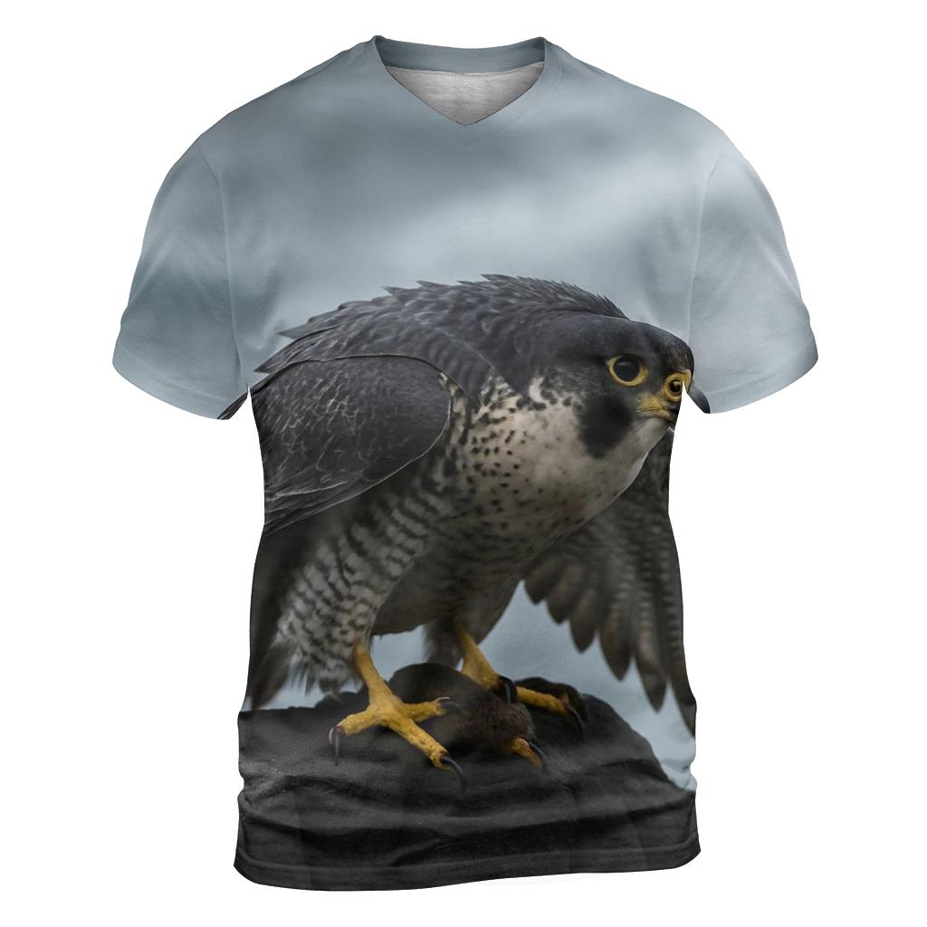 Basalt Ledge Peregrine Mantle artistic all-over print tops