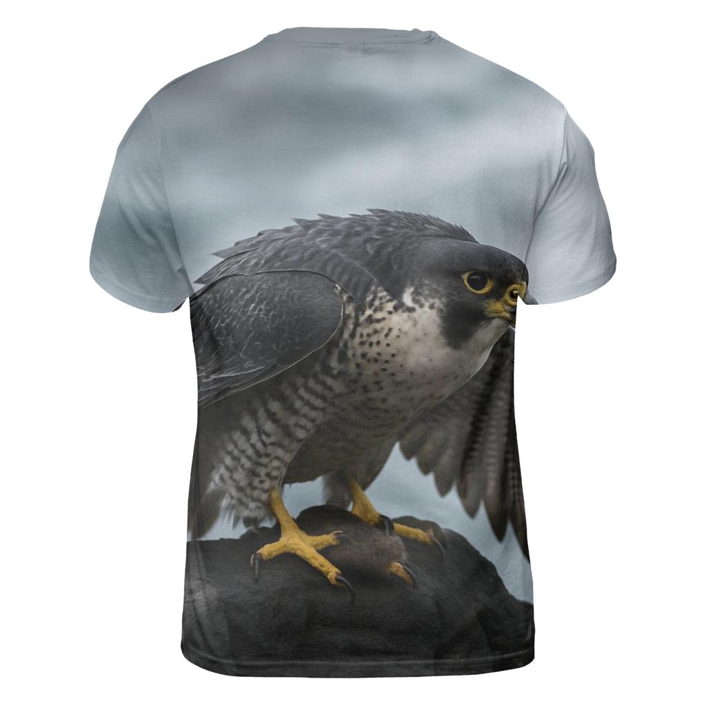Basalt Ledge Peregrine Mantle artistic all-over print tops