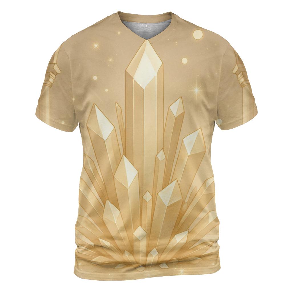 Champagne Crystal Atrium designer pattern shirts