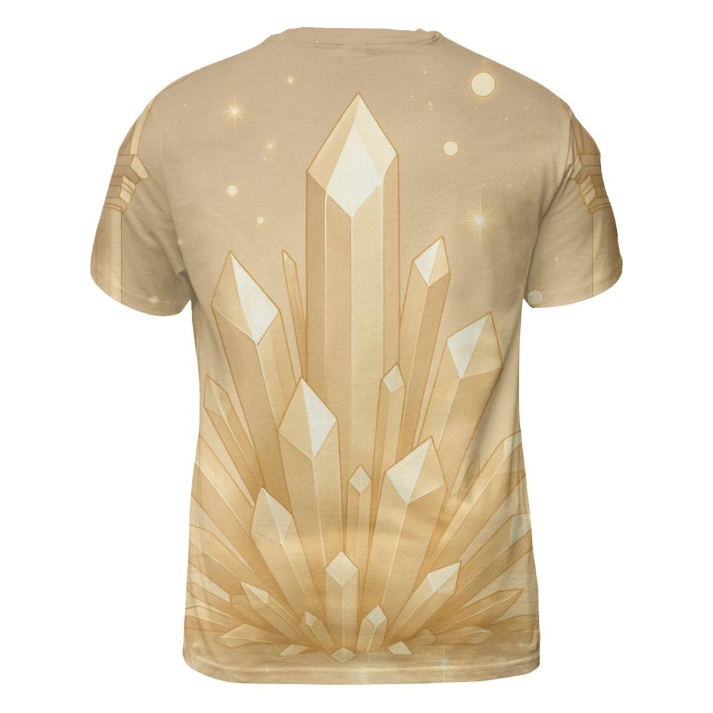 Champagne Crystal Atrium designer pattern shirts