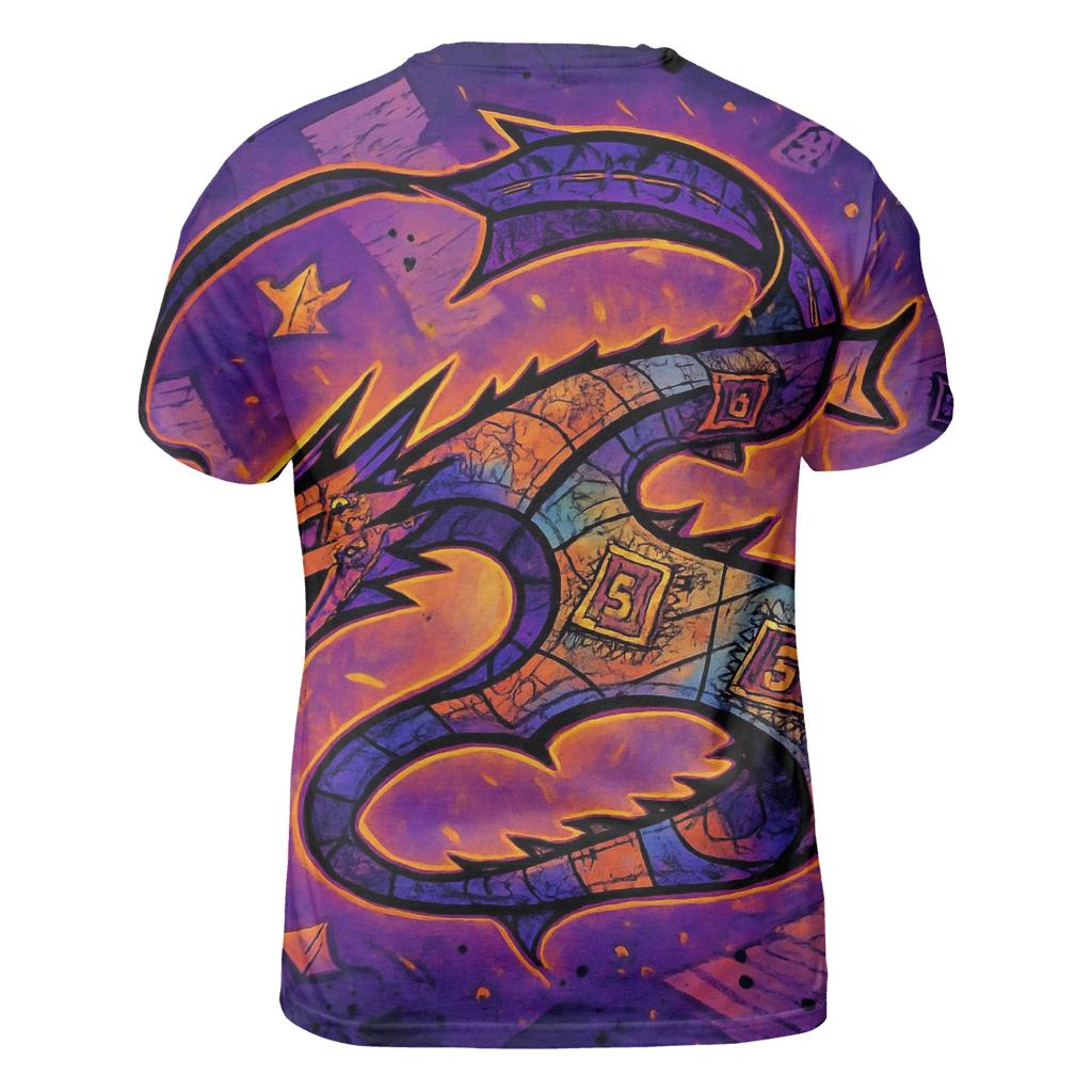 Kite Dragon In A Paper Storm trendy printed shirt styles