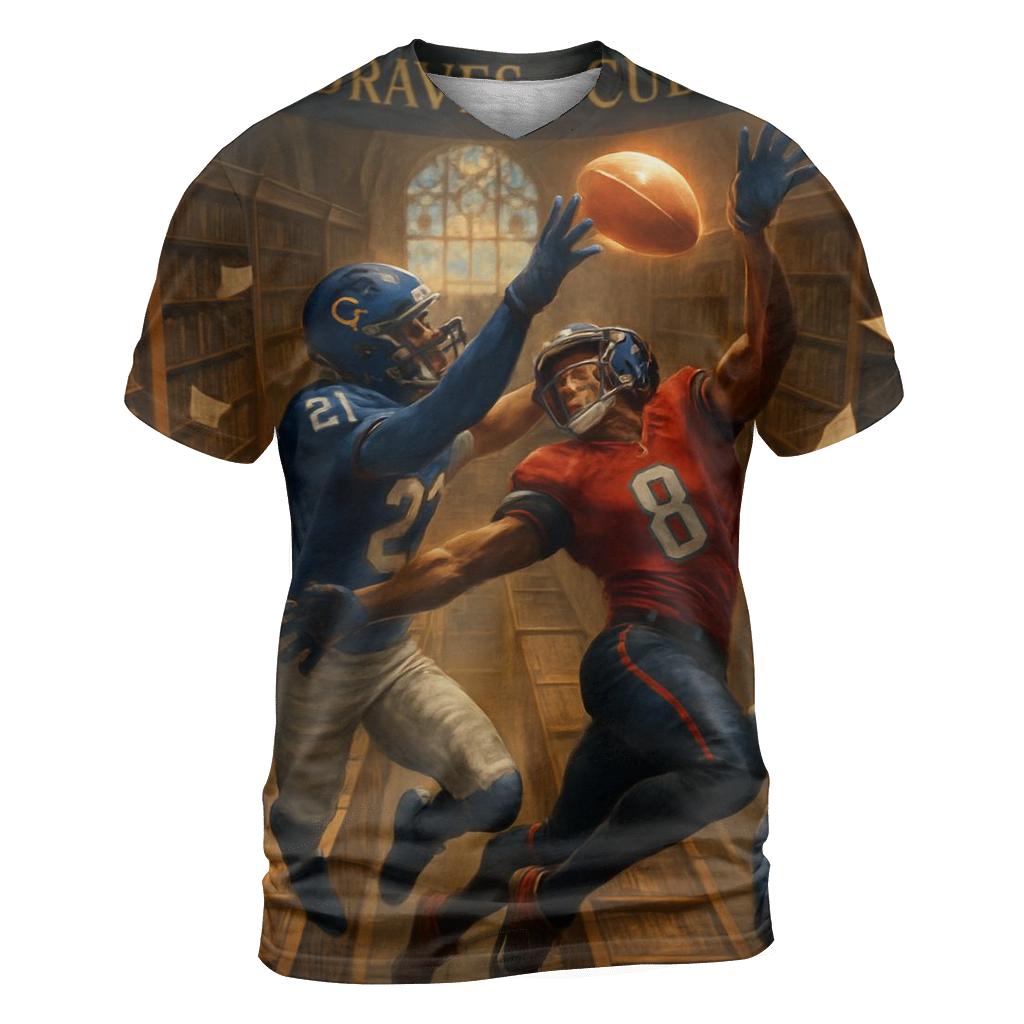 Library Of Playbooks Battle In A Grand Archive custom all-over print shirts