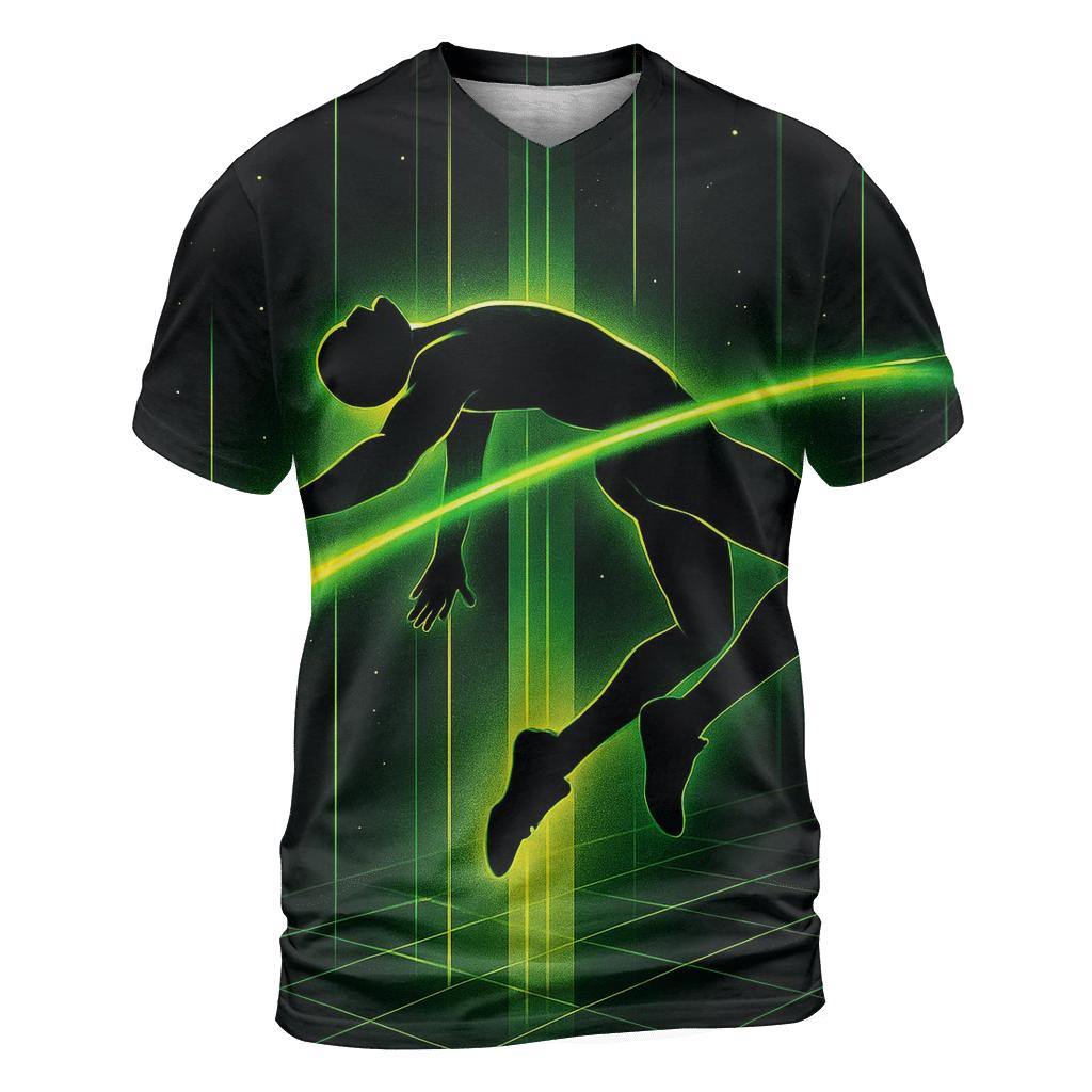 High Jump Gravity Break Jamaica creative print fashion shirts