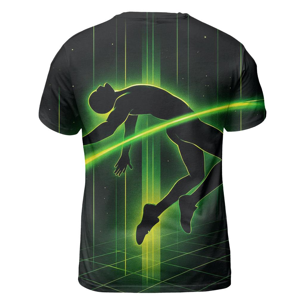 High Jump Gravity Break Jamaica creative print fashion shirts