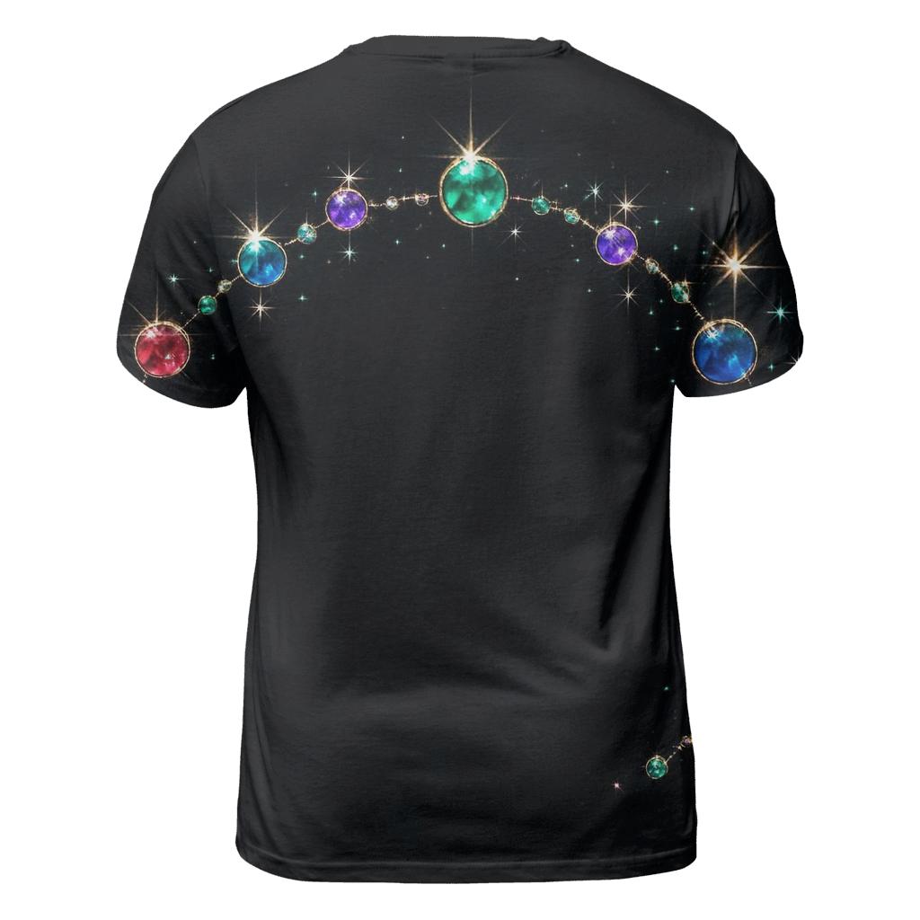 Jewel Constellation Crown unique graphic print tees