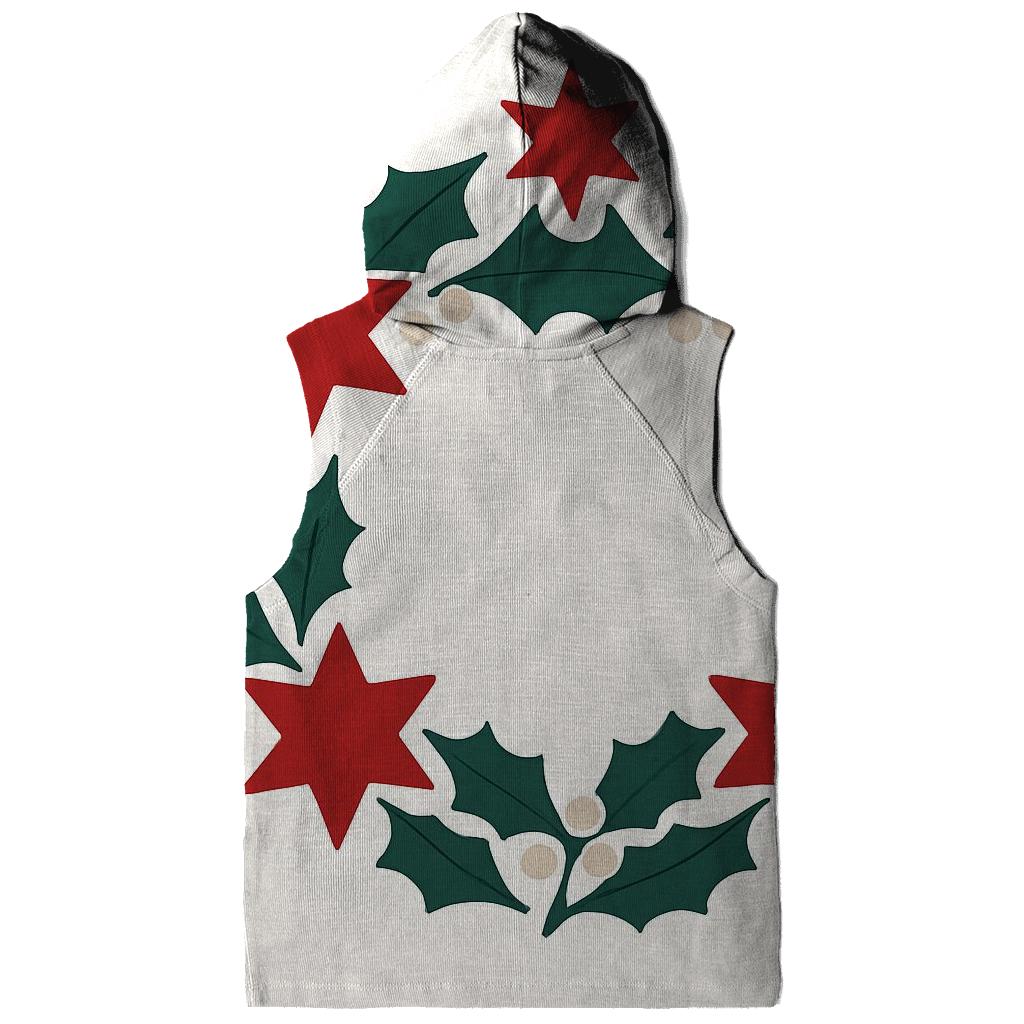 Star Of Bethlehem Geometry Wreath printed hoodies