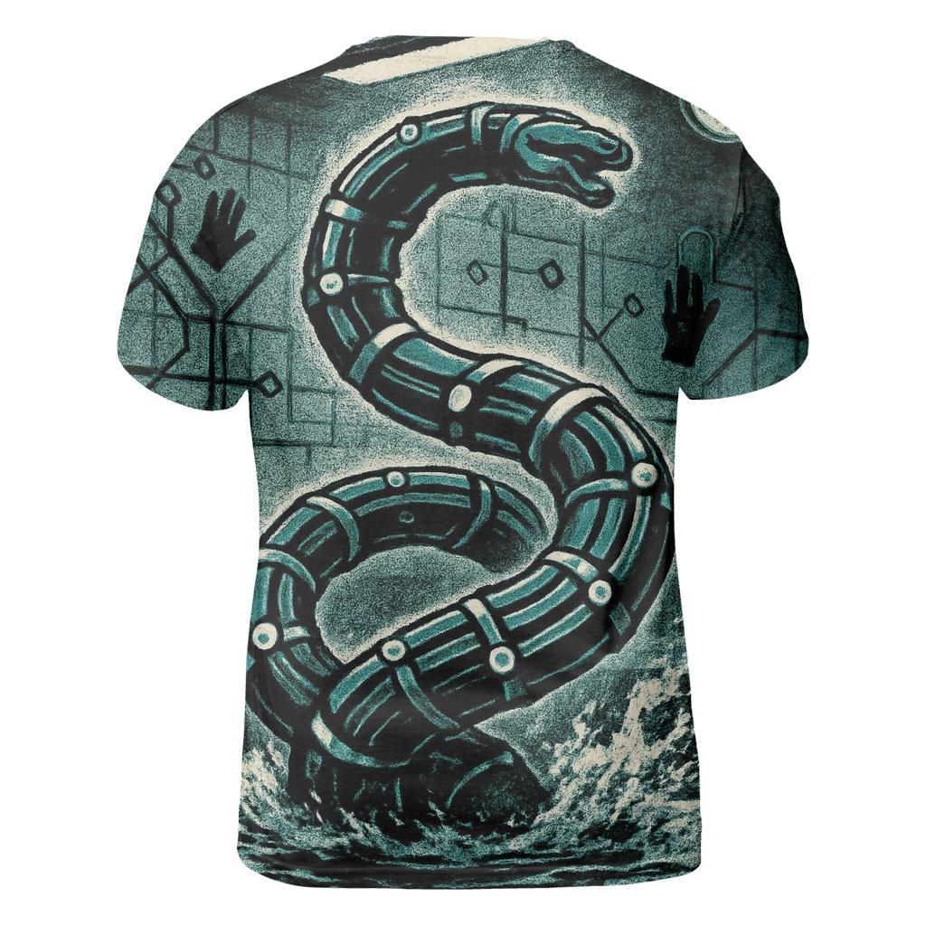 Midnight Subway Sea Serpent personalized full print shirts