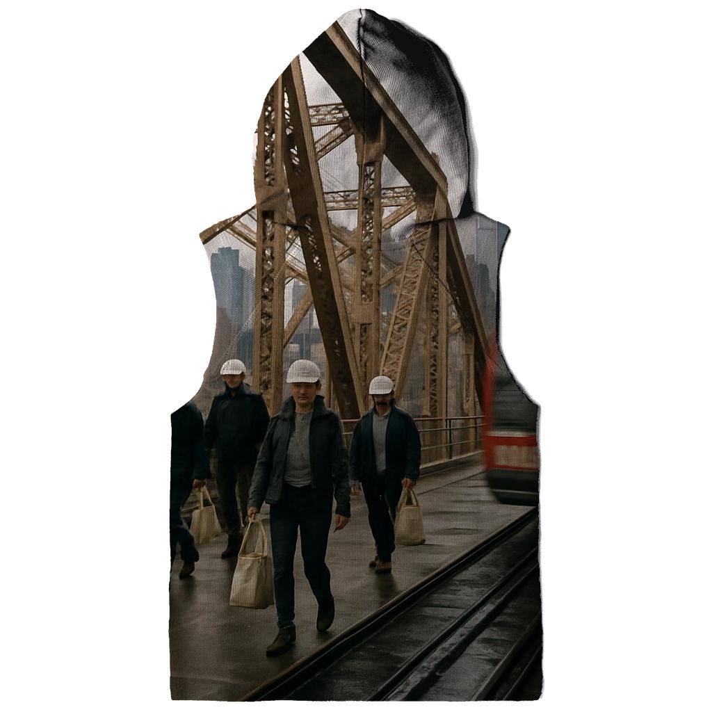 Queensboro Bridge Steel Framing The Midtown Towers custom hoodies