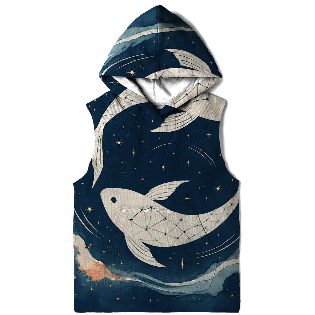 Koi Constellation Ink Flow heavyweight hoodies