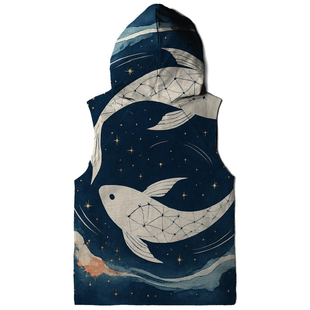 Koi Constellation Ink Flow heavyweight hoodies