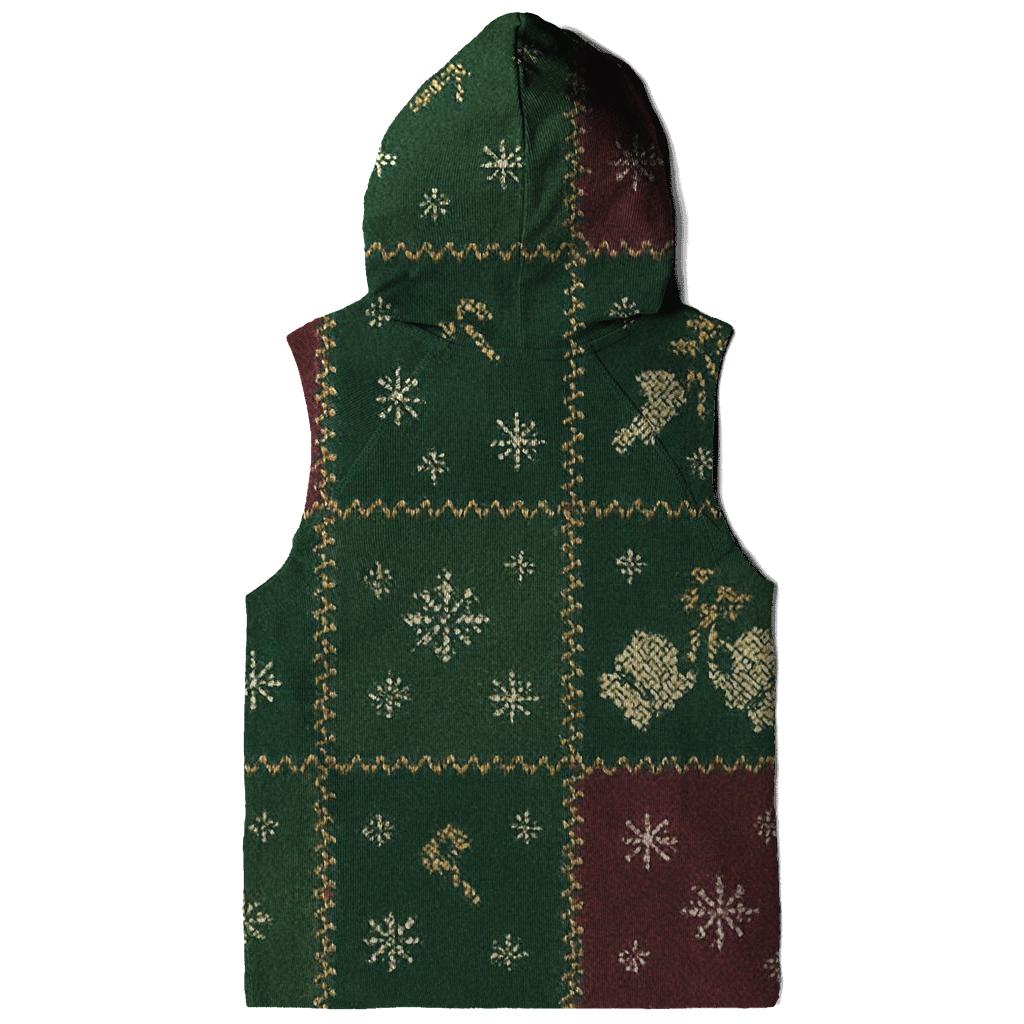 Mistletoe Mittens Patchwork Parade Design printed hoodies