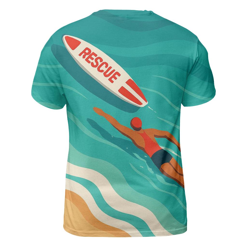 Surf Lifesaving Coastal Patrol Australia custom all-over print shirts