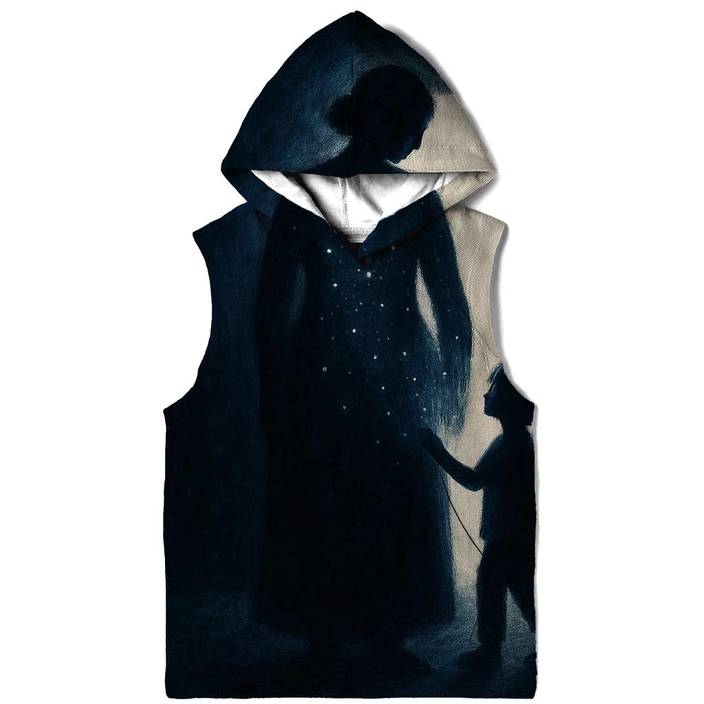 The Doorway She Became When Fear Had No Exit custom hoodies