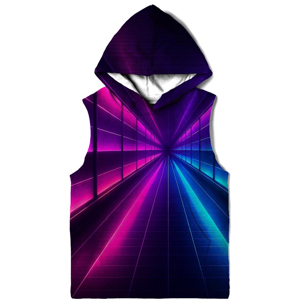 Neon Plasma Corridor hoodie designs