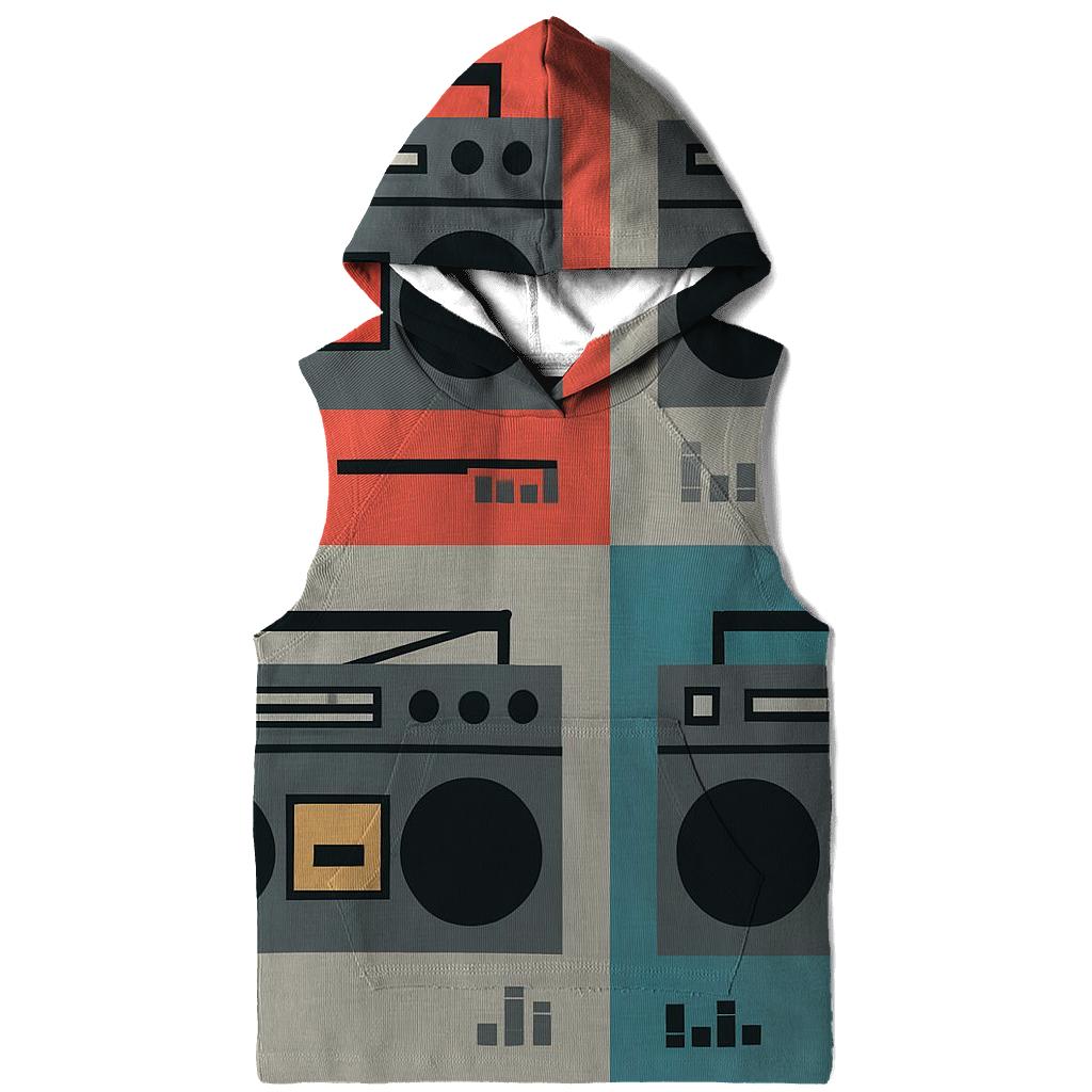 Boombox Block Color Stack lightweight hoodies