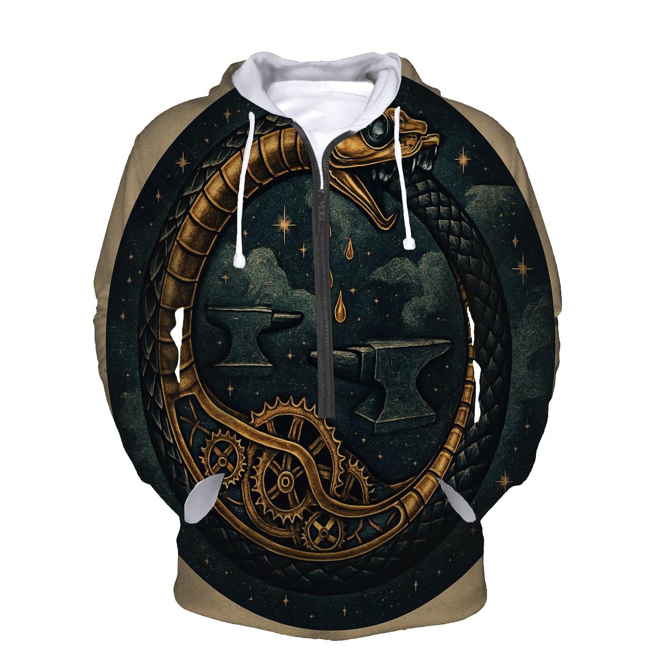 Clockwork Ouroboros In The Astral Foundry hoodie trends