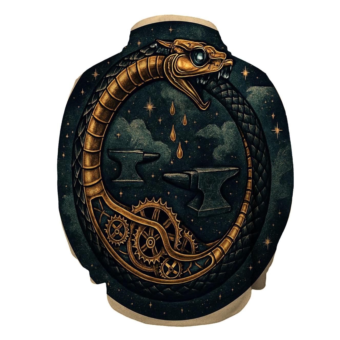 Clockwork Ouroboros In The Astral Foundry hoodie trends