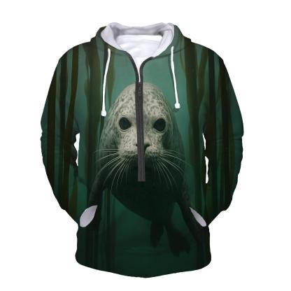 Kelp Forest Harbor Seal Thread lightweight hoodies