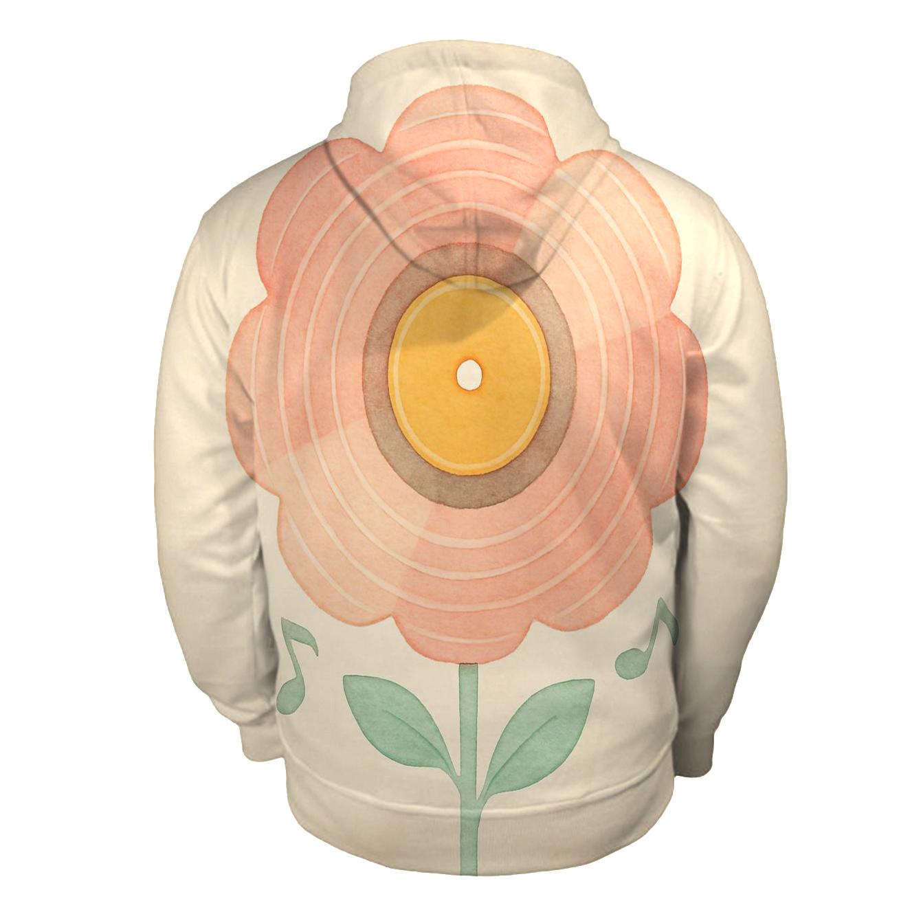 Vinyl Flower Bloom hoodie trends
