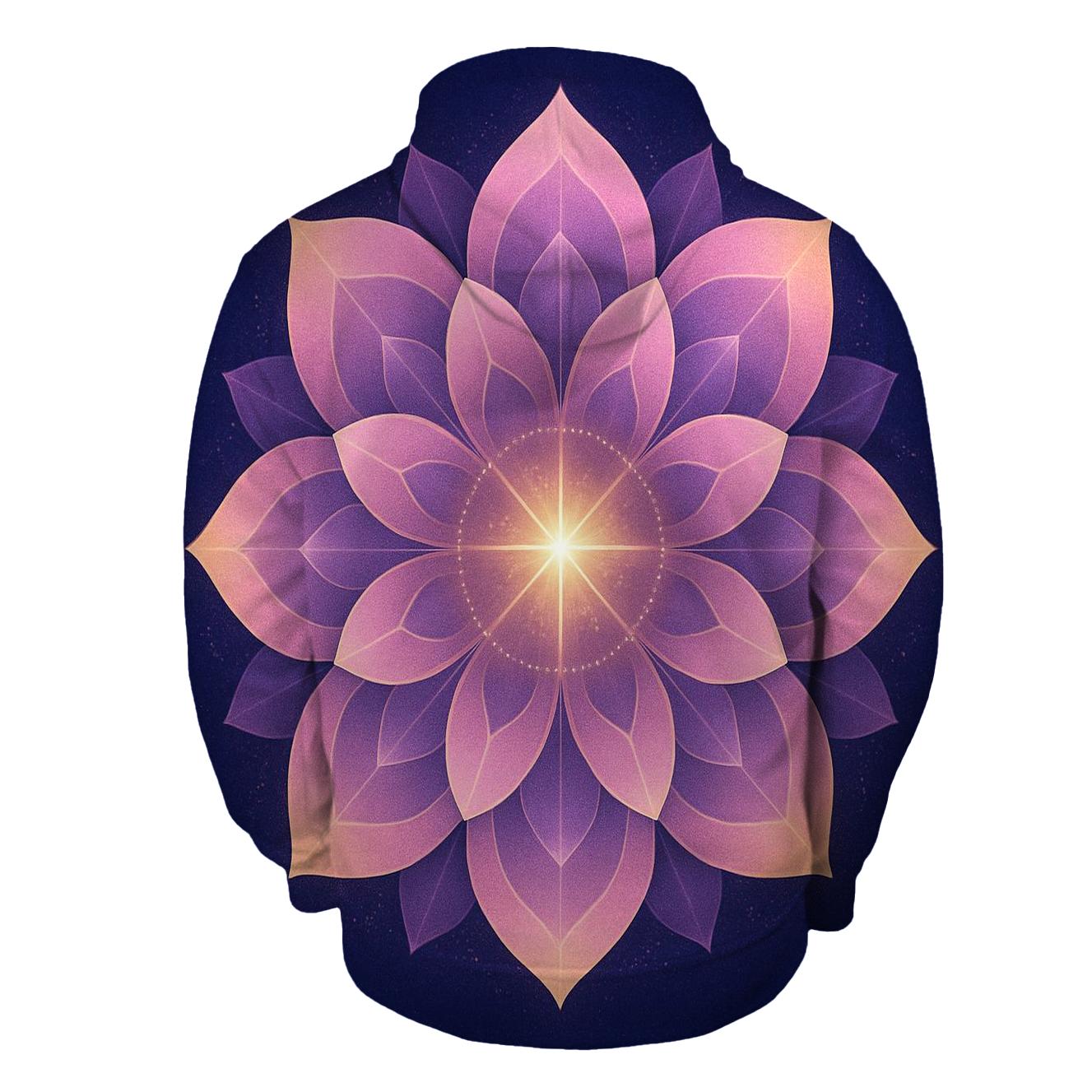 Lotus Like Star Bloom premium hoodies