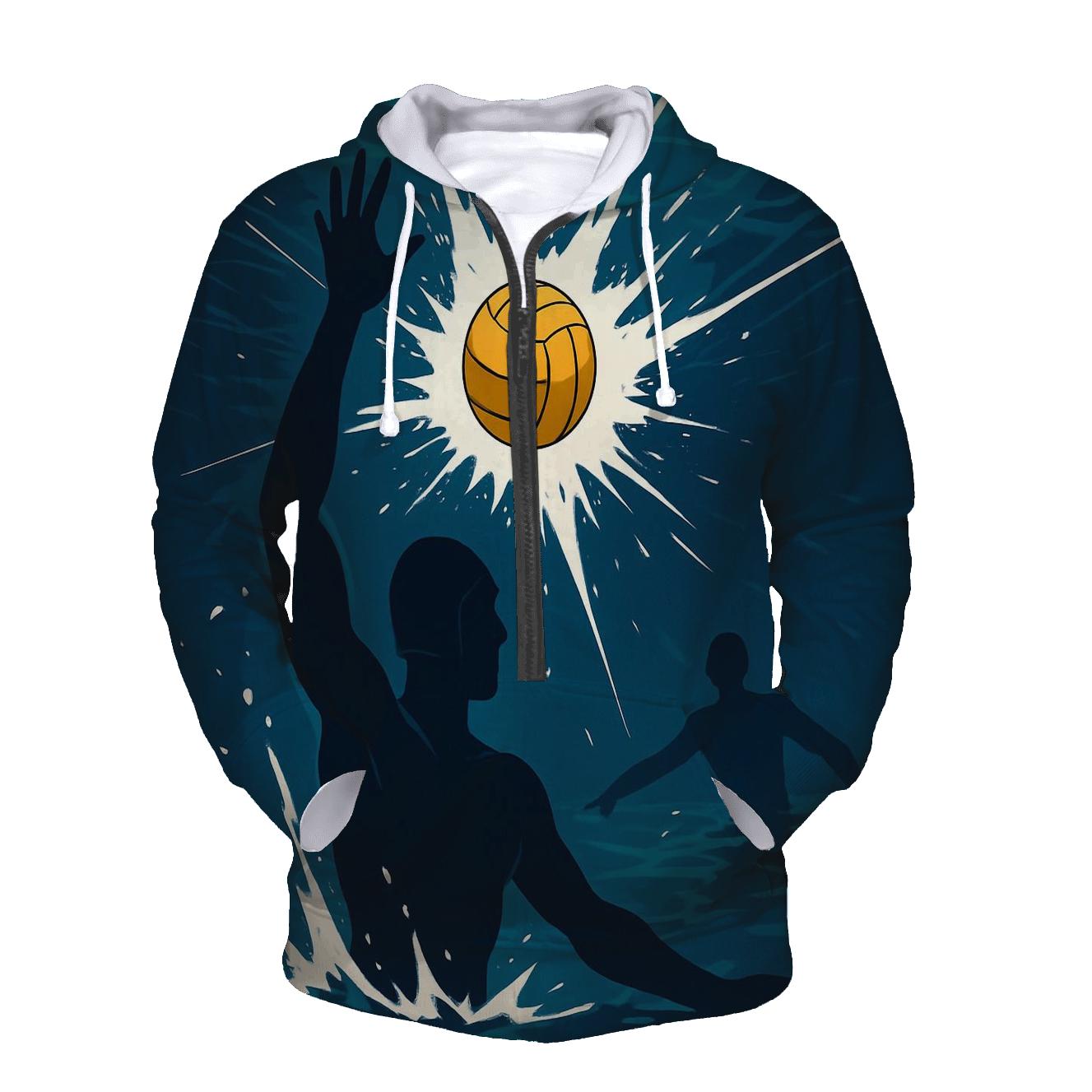 Water Polo Depth Charge Hungary embroidered hoodies