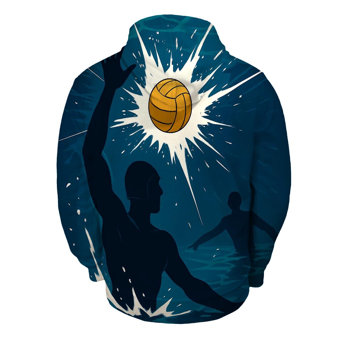 Water Polo Depth Charge Hungary embroidered hoodies