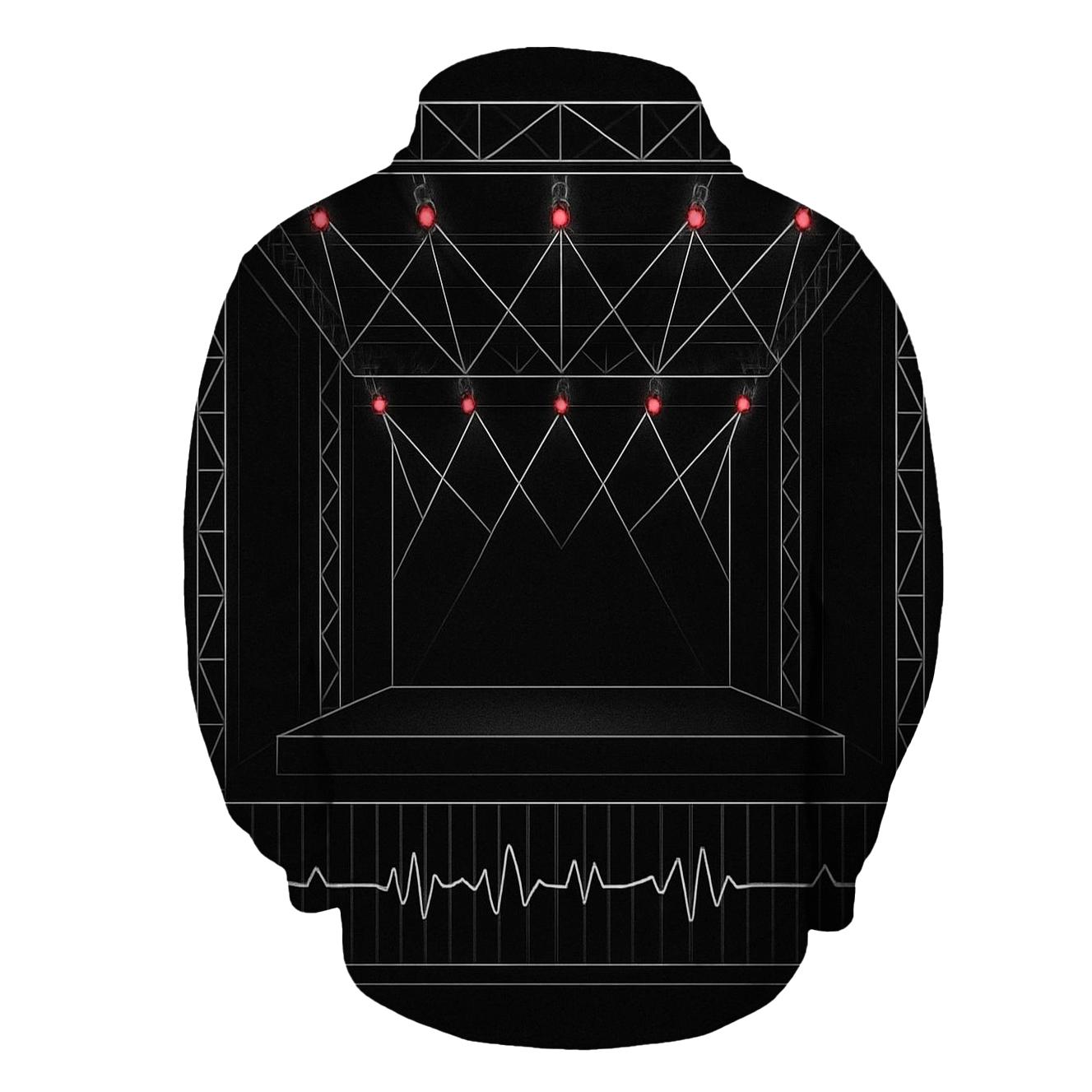 Concert Stage Wireframe hoodie styles