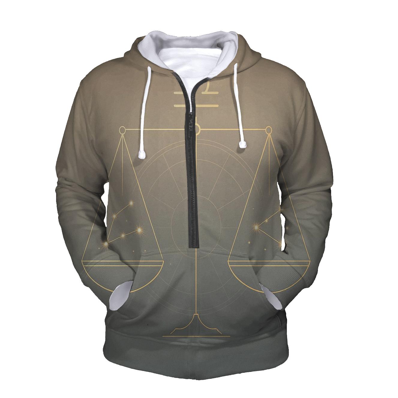 Libra Equinox Balance Star Scales hoodie trends