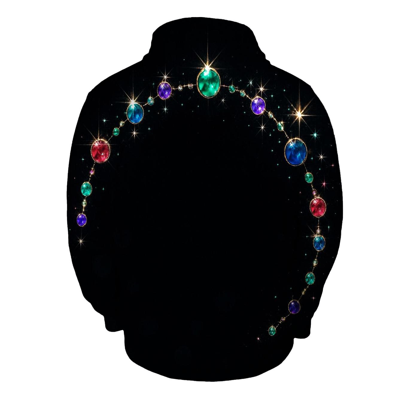 Jewel Constellation Crown hoodie styles